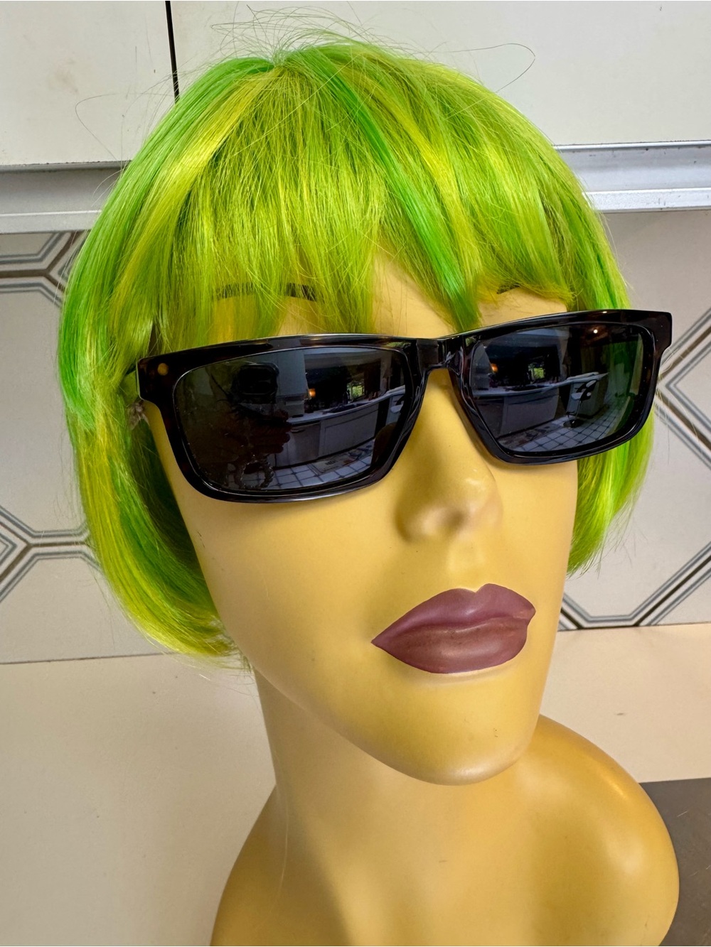 Dior Diorider tortoise frame blue lens Italy, STU TF05574554 serial#